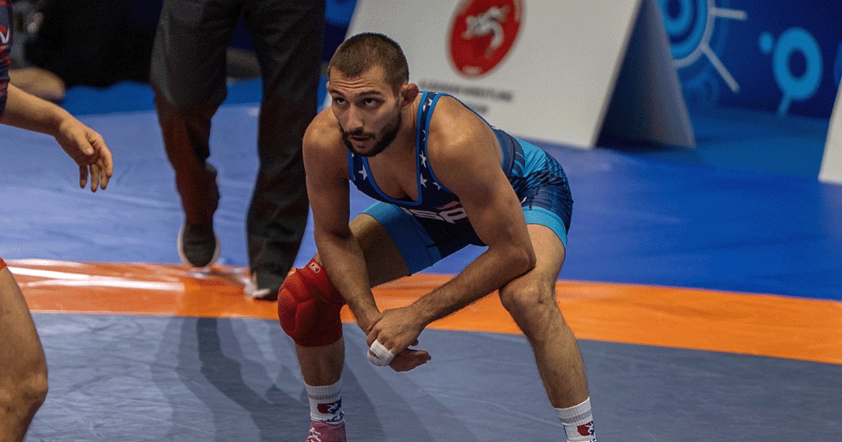 USA Wrestling | Arujau to men's freestyle semifinals